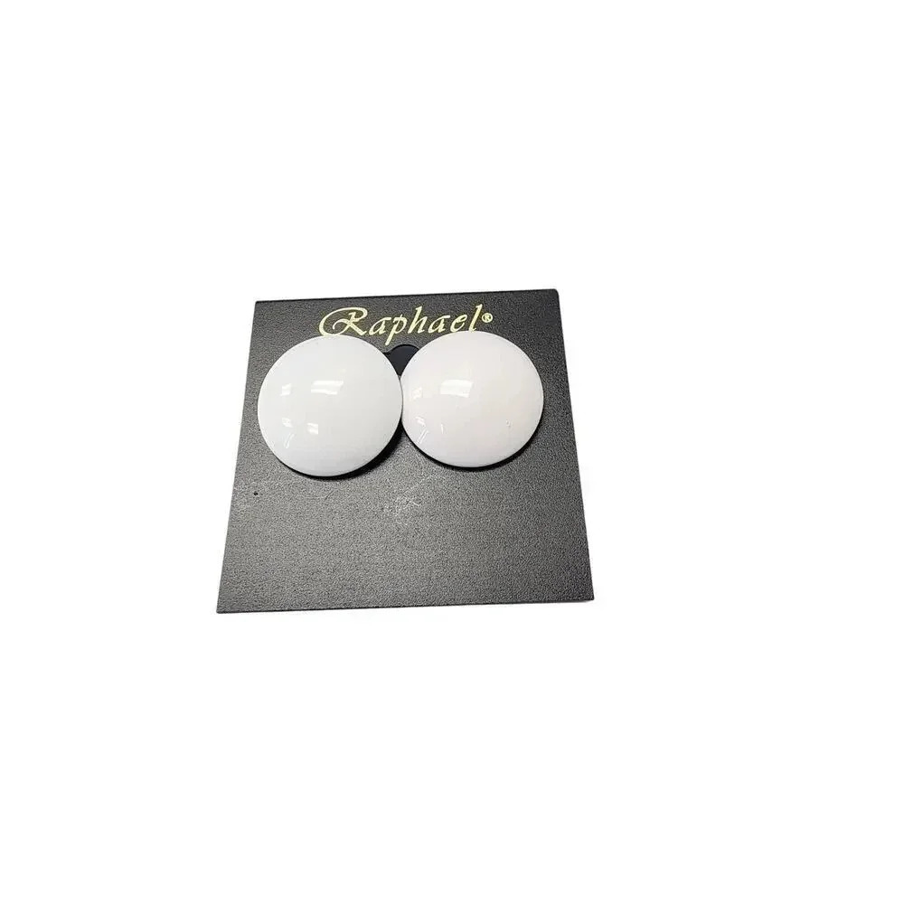 Vintage Round Circle Stud Earrings